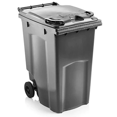 BLACK 360 LITRE WHEELIE BINS NORTHERN IRELAND